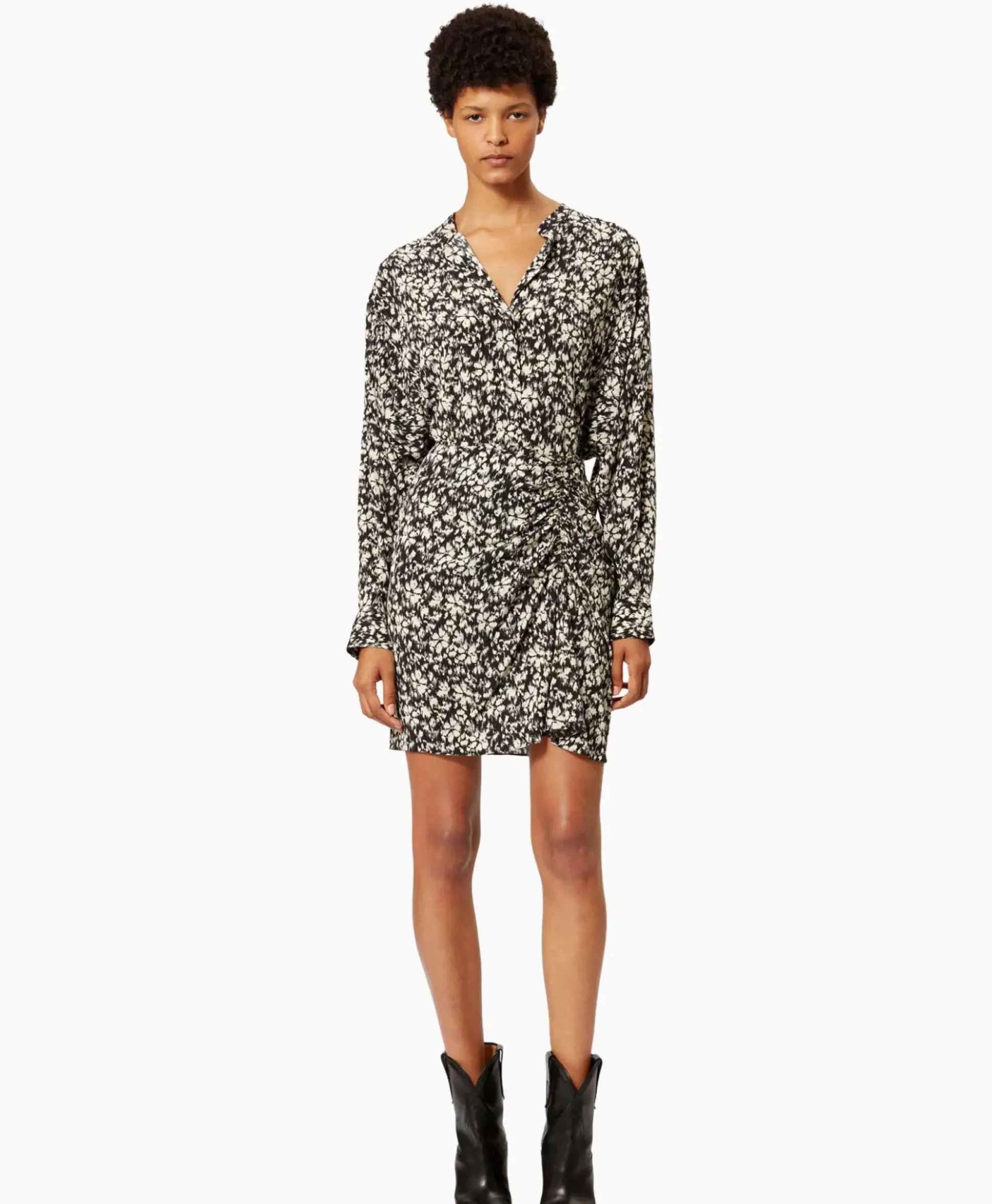 Marant Etoile Minirok Angelica-Gc Zwart