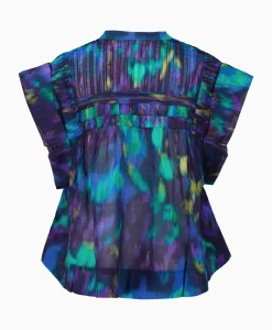 Marant Etoile Top Leaza-Gb Blauw