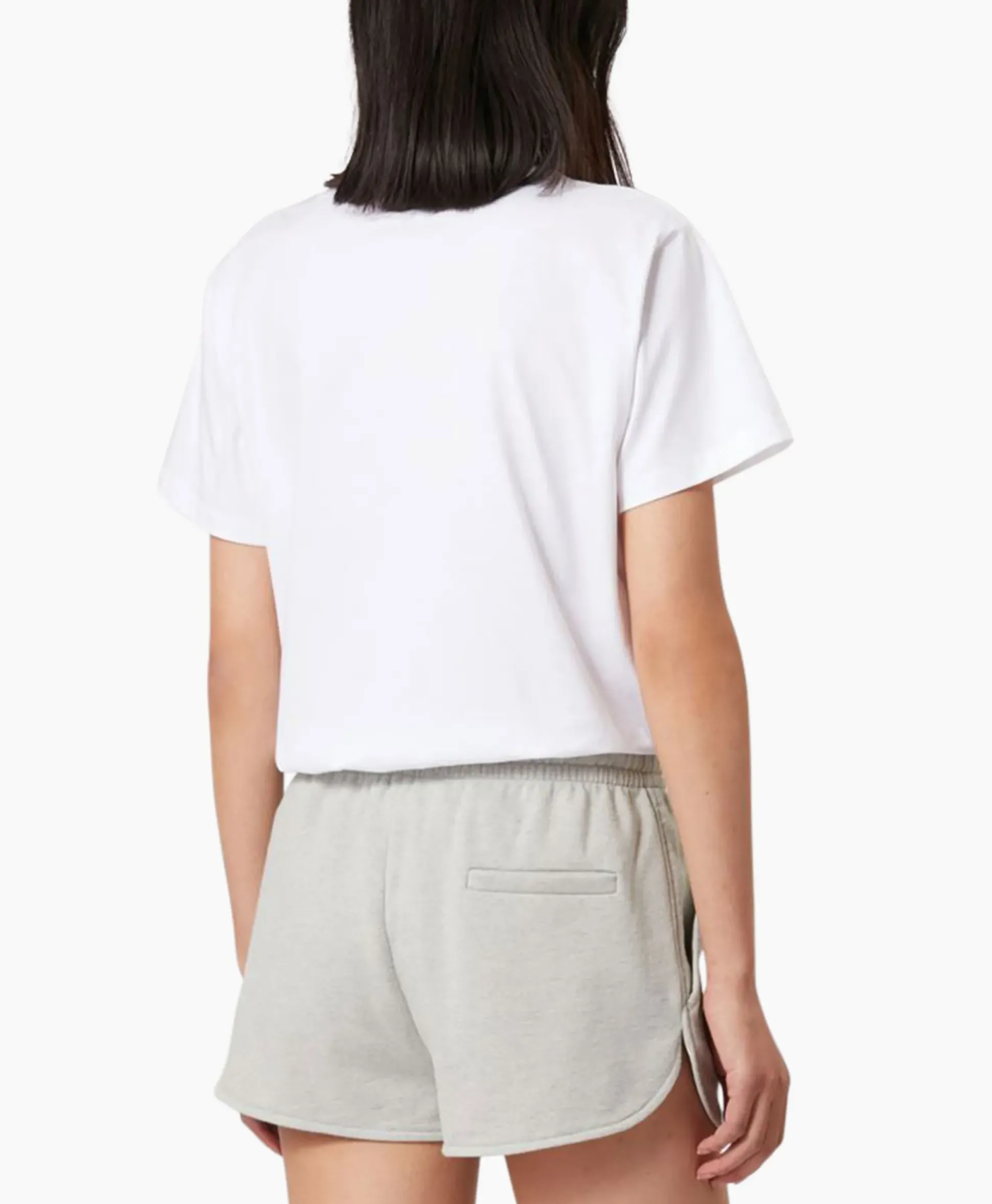 Marant Etoile T-Shirt Korte Mouw Aby-Gb Wit