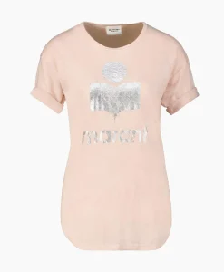 Marant Etoile T-Shirt Korte Mouw Koldi-Gc Pink