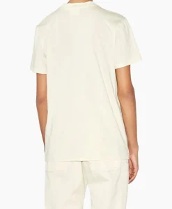 Marant Etoile T-Shirt Korte Mouw Ziliani-Ga Ecru