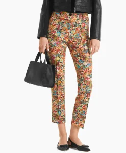 Marc Cain Pants Bloemenbroek Wp 81.11 J17 Rood