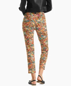 Marc Cain Pants Bloemenbroek Wp 81.11 J17 Rood