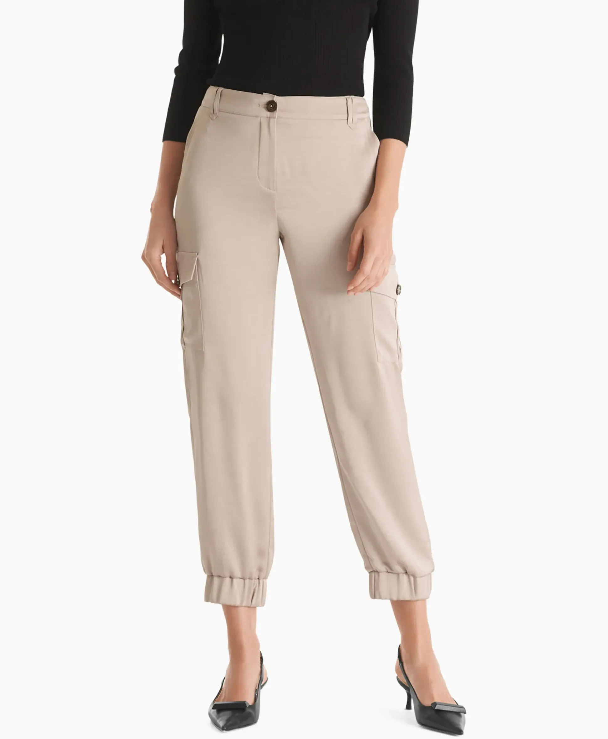Marc Cain Pants Broek Wp 81.60 W52 Grijs