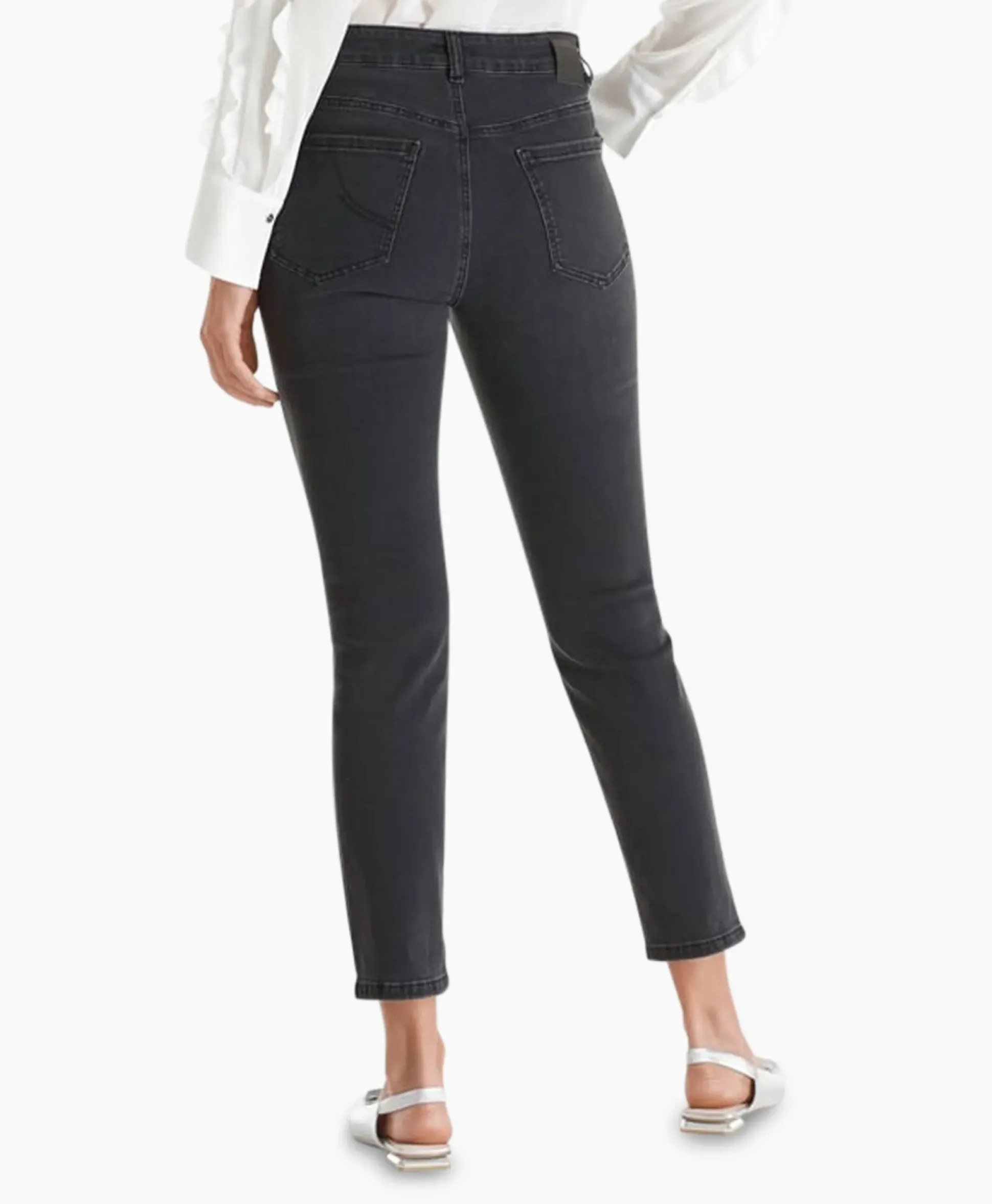 Marc Cain Pants Jeans +P 82.01 D14 Donker Grijs