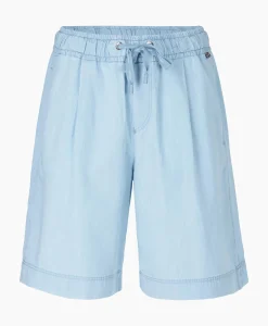 Marc Cain Pants Short Wp 83.03 D63 Licht Blauw