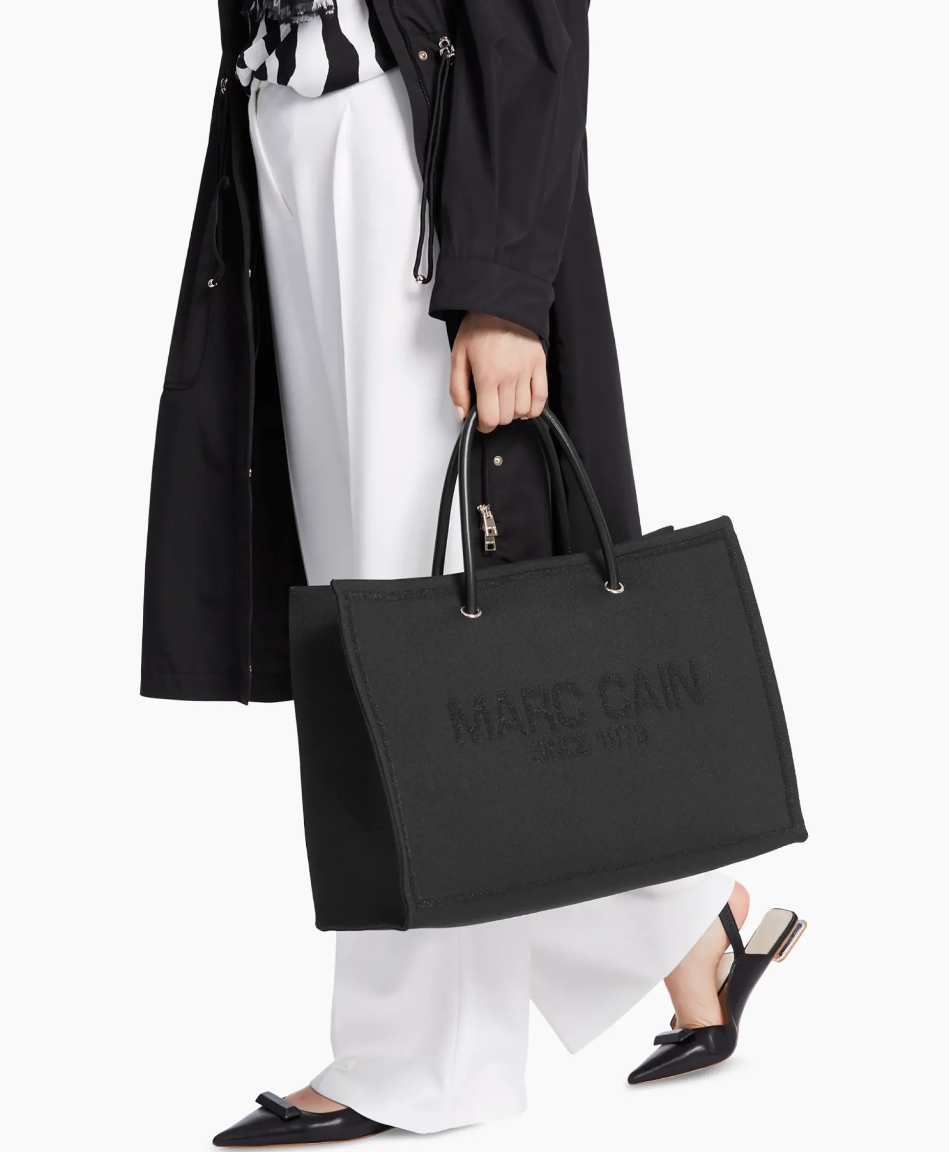 Marccain Bags And Shoes Shopper Wb T6.01 M02 Zwart