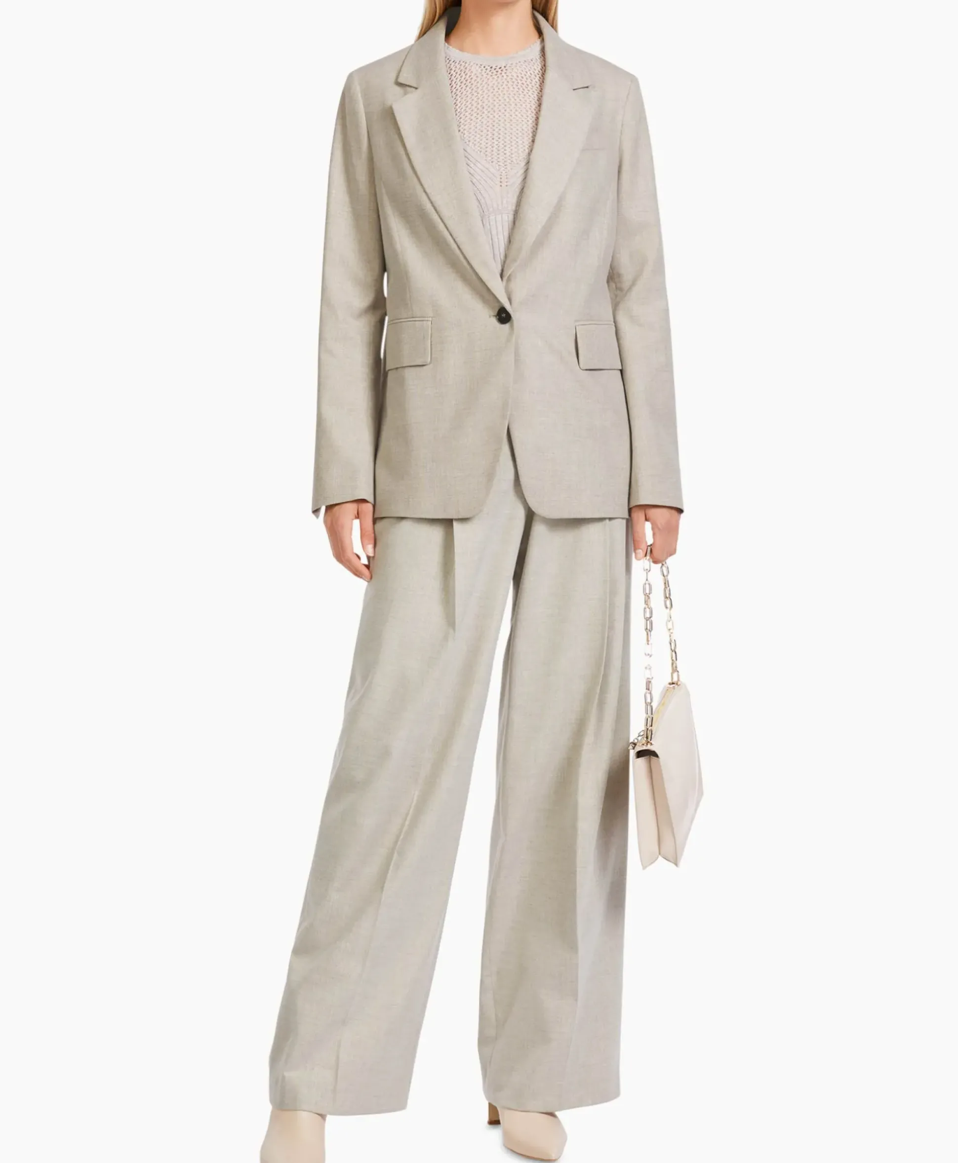 Marccain Collectie Blazer Vc 34.33 W79 Zand