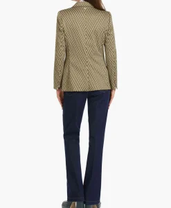 Marccain Collectie Blazer Vc 34.27 J60 Groen
