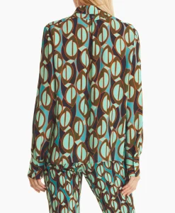 Marccain Collectie Blouse Wc 51.04 W04 Groen