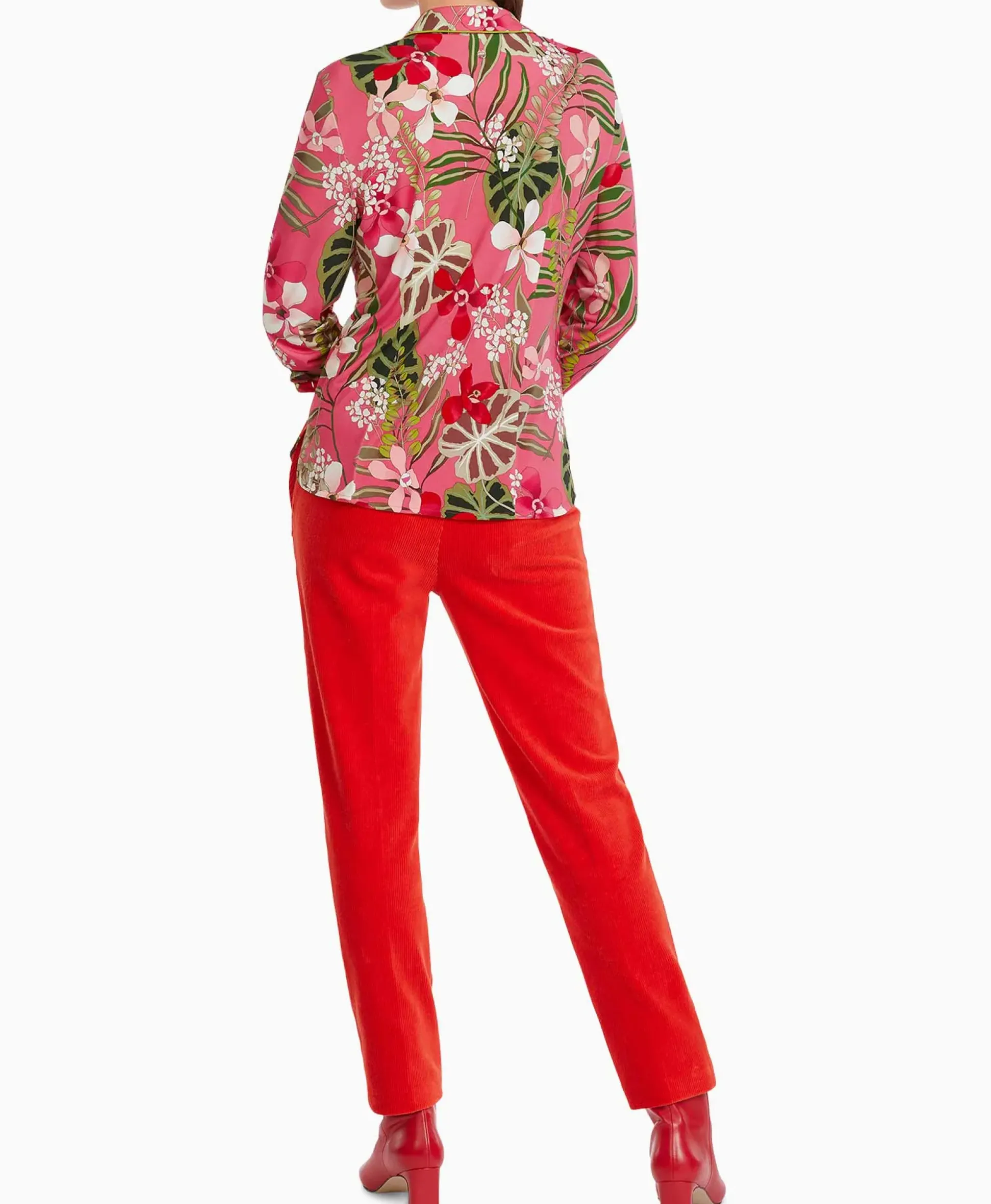 Marccain Collectie Blouse Vc 51.42 J28 Licht Rood