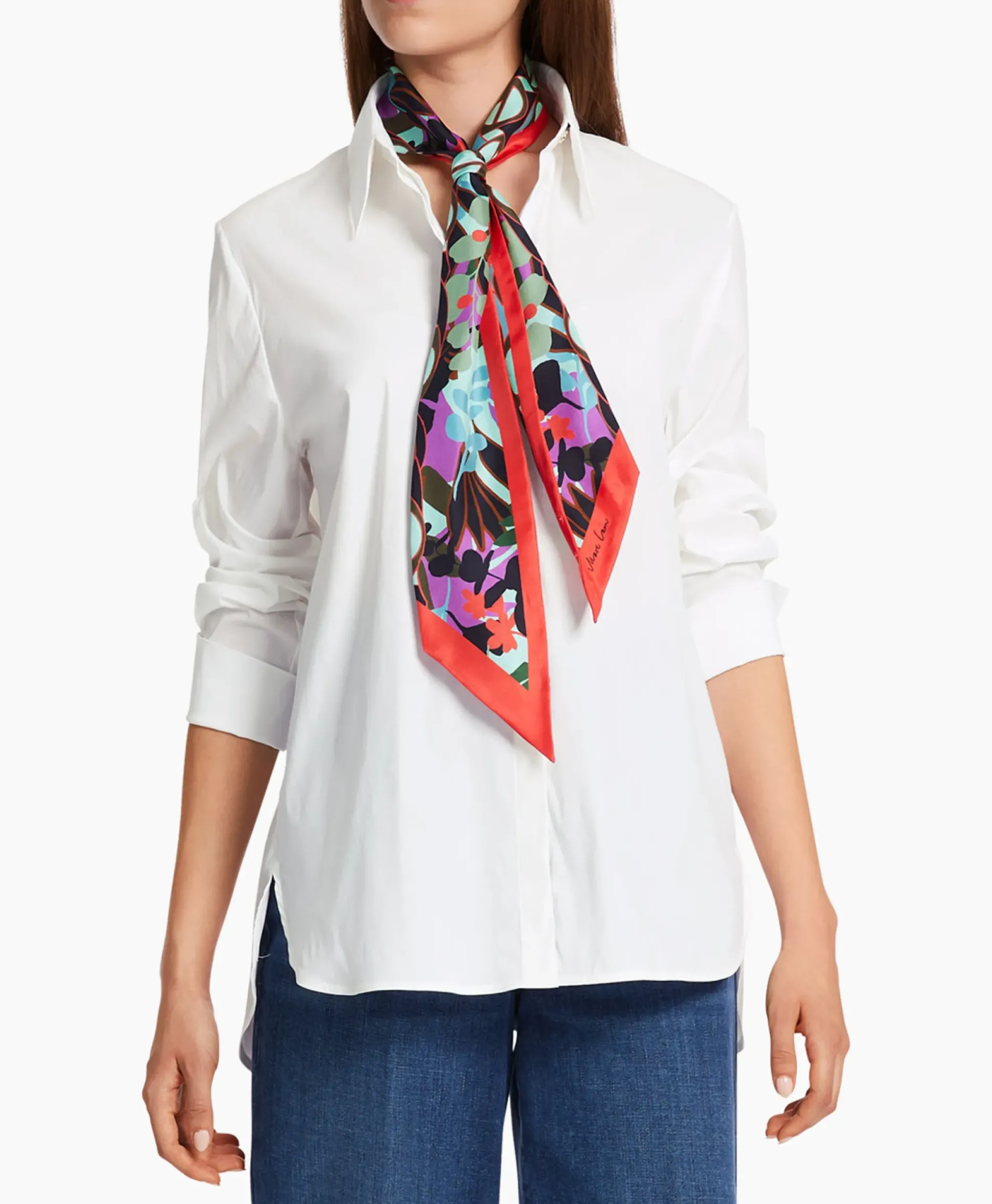 Marccain Collectie Blouse Wc 51.10 W71 Wit