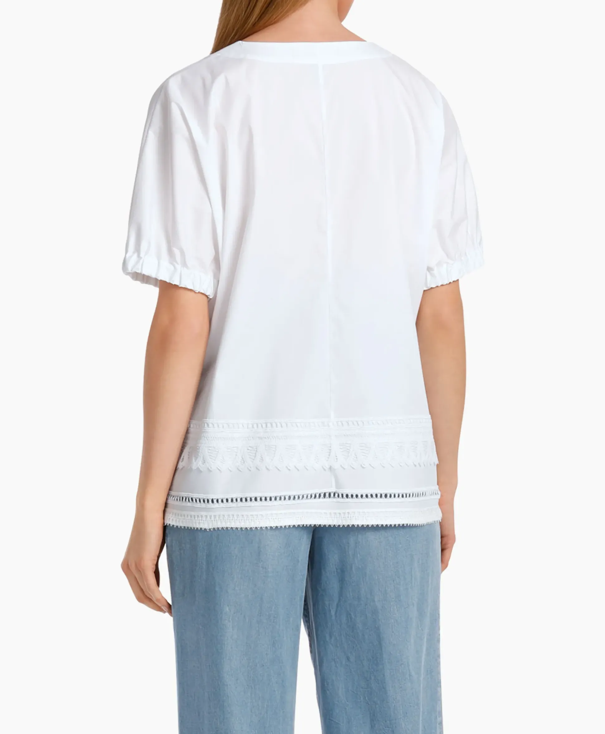 Marccain Collectie Blouse Wc 51.34 W93 Wit