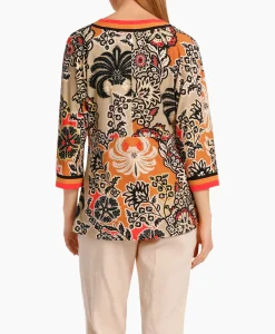 Marccain Collectie Blouse Wc 55.08 J48 Oranje