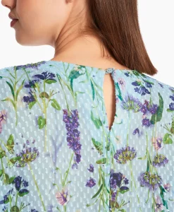 Marccain Collectie Blouse Wc 51.21 W25 Licht Blauw