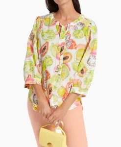 Marccain Collectie Blouse Wc 51.26 W27 Midden Geel