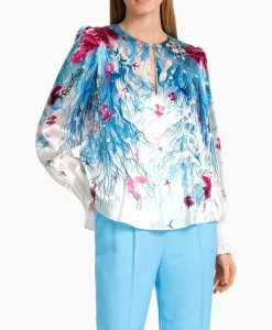 Marccain Collectie Blouse Wc 51.47 W89 Aqua