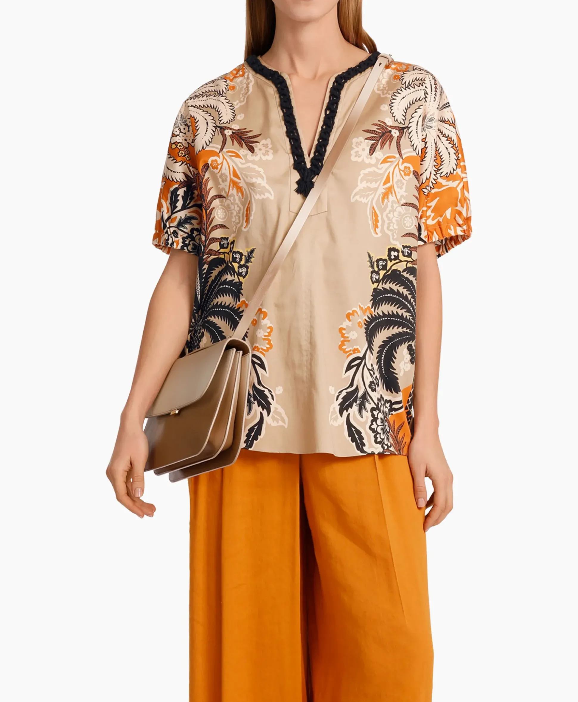 Marccain Collectie Blouse Wc 51.39 W67 Beige