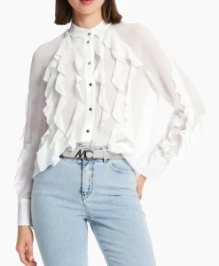 Marccain Collectie Blouse Wc 51.27 W44 Off White