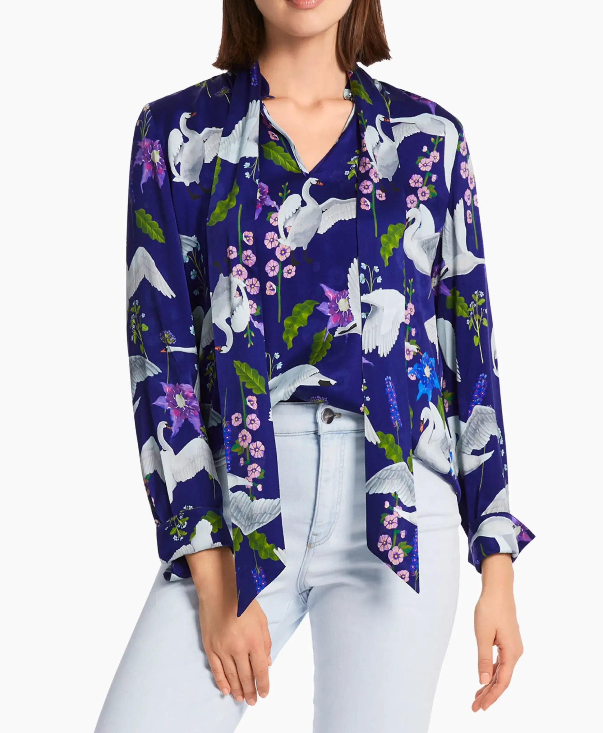 Marccain Collectie Blouse Wc 51.12 W23 Paars