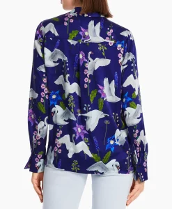 Marccain Collectie Blouse Wc 51.12 W23 Paars