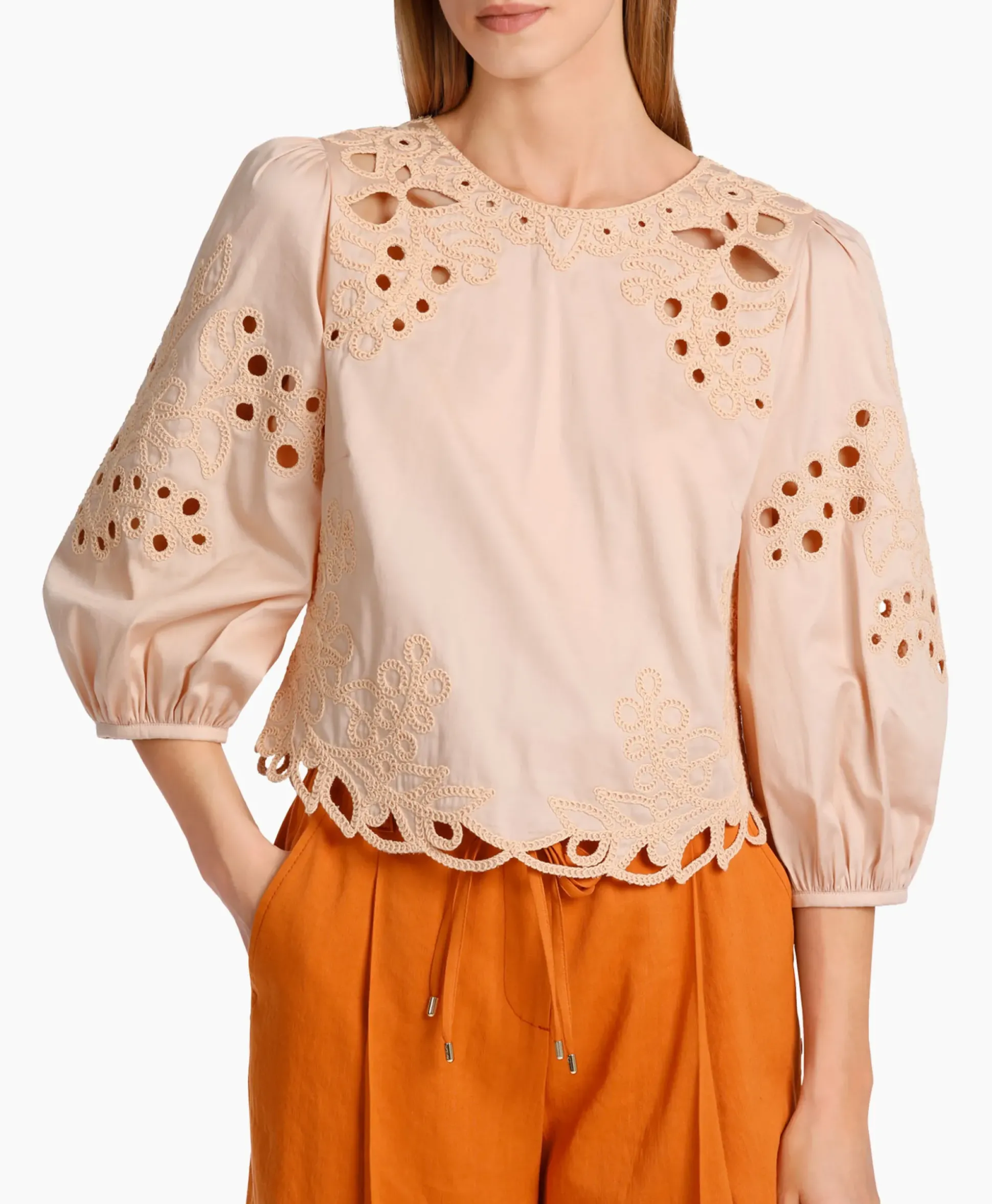Marccain Collectie Blouse Wc 51.44 W76 Rose