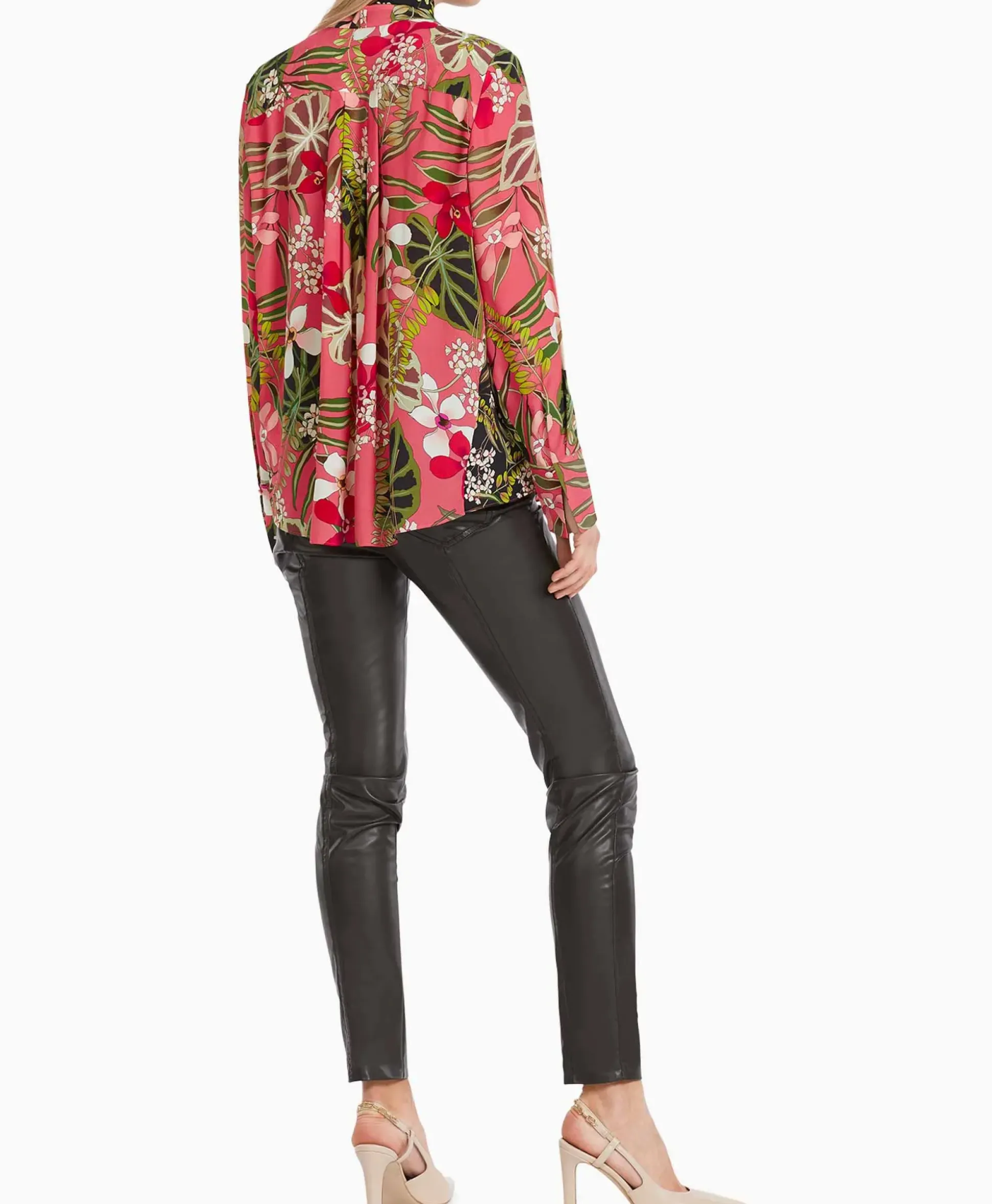 Marccain Collectie Blouse Vc 51.40 W61 Licht Rood