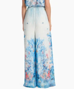 Marccain Collectie Broek Wc 81.58 J83 Aqua