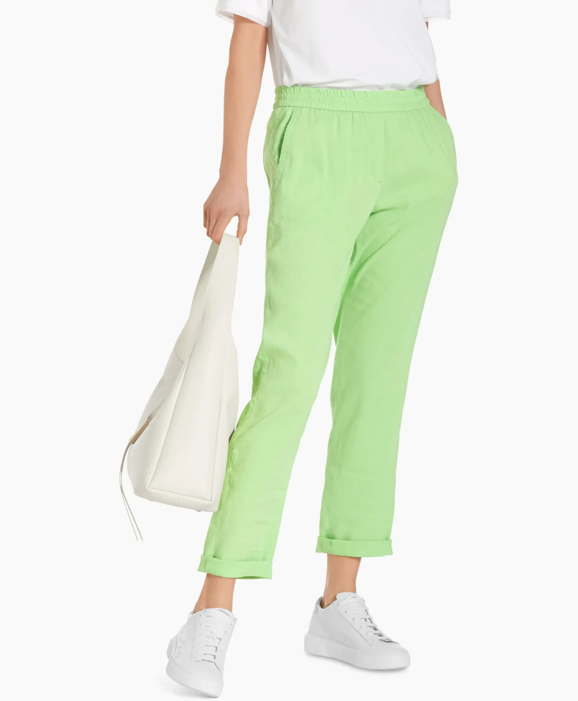 Marccain Collectie Broek Wc 81.59 W47 Groen