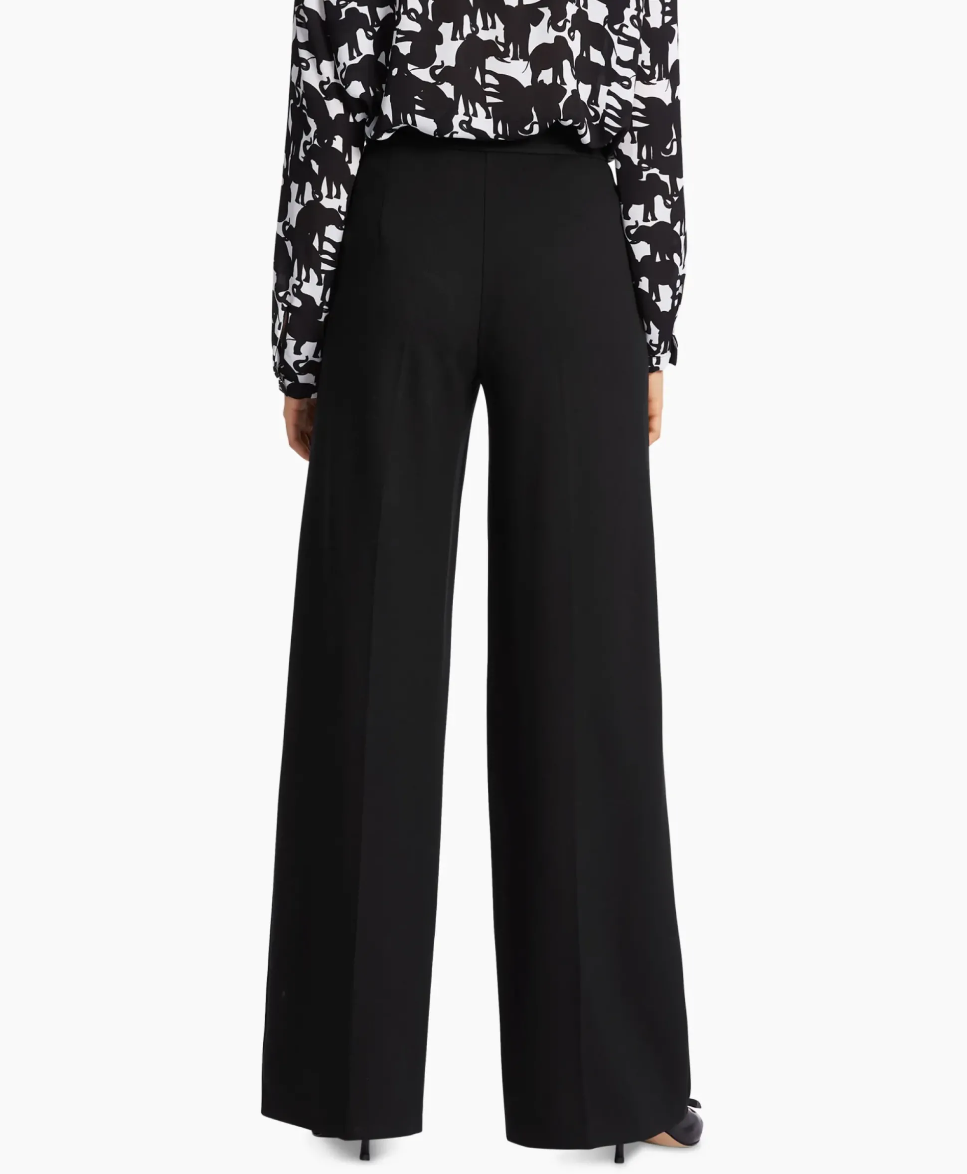 Marccain Collectie Broek Wc 81.10 J42 Zwart