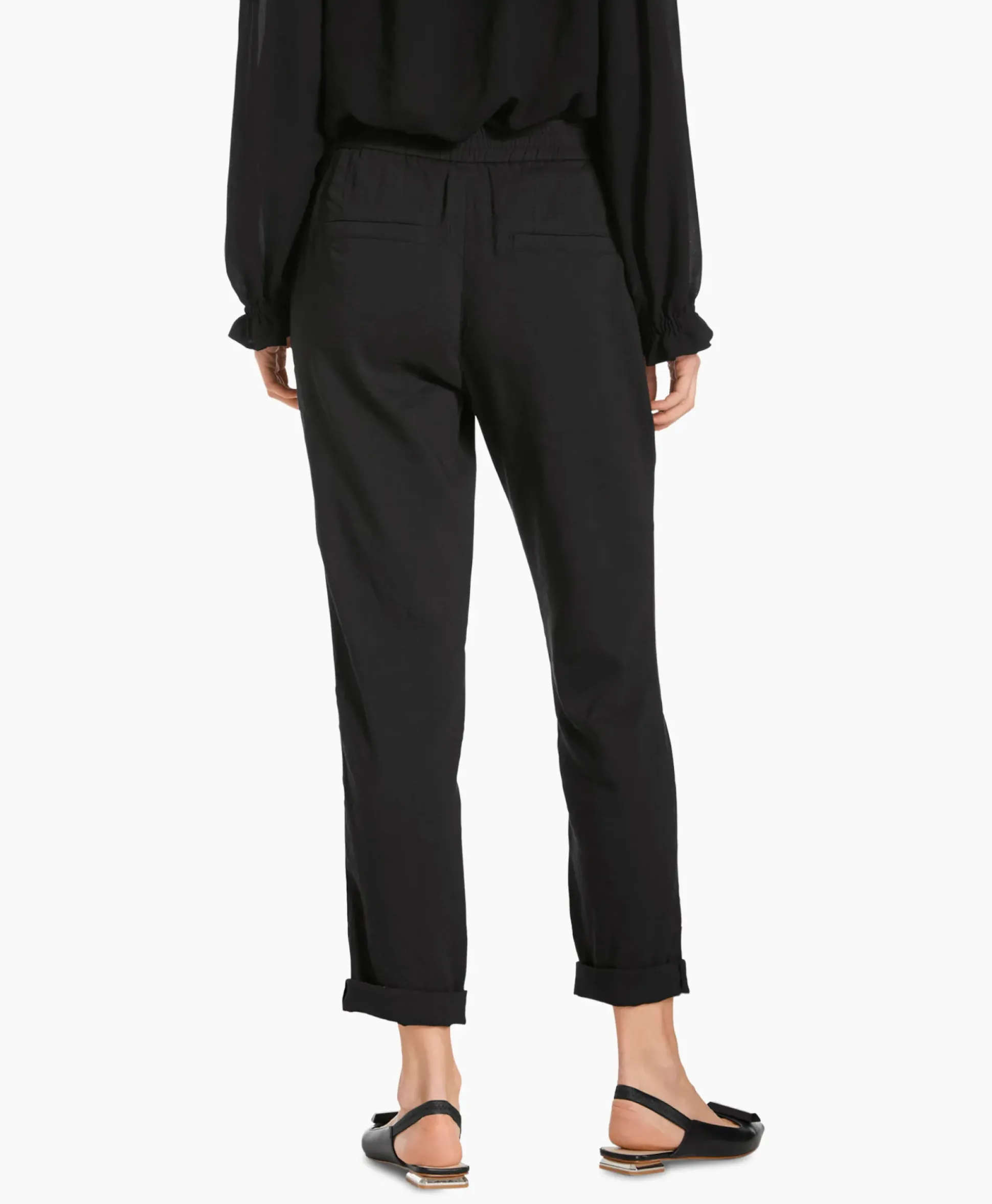 Marccain Collectie Broek Wc 81.59 W47 Zwart