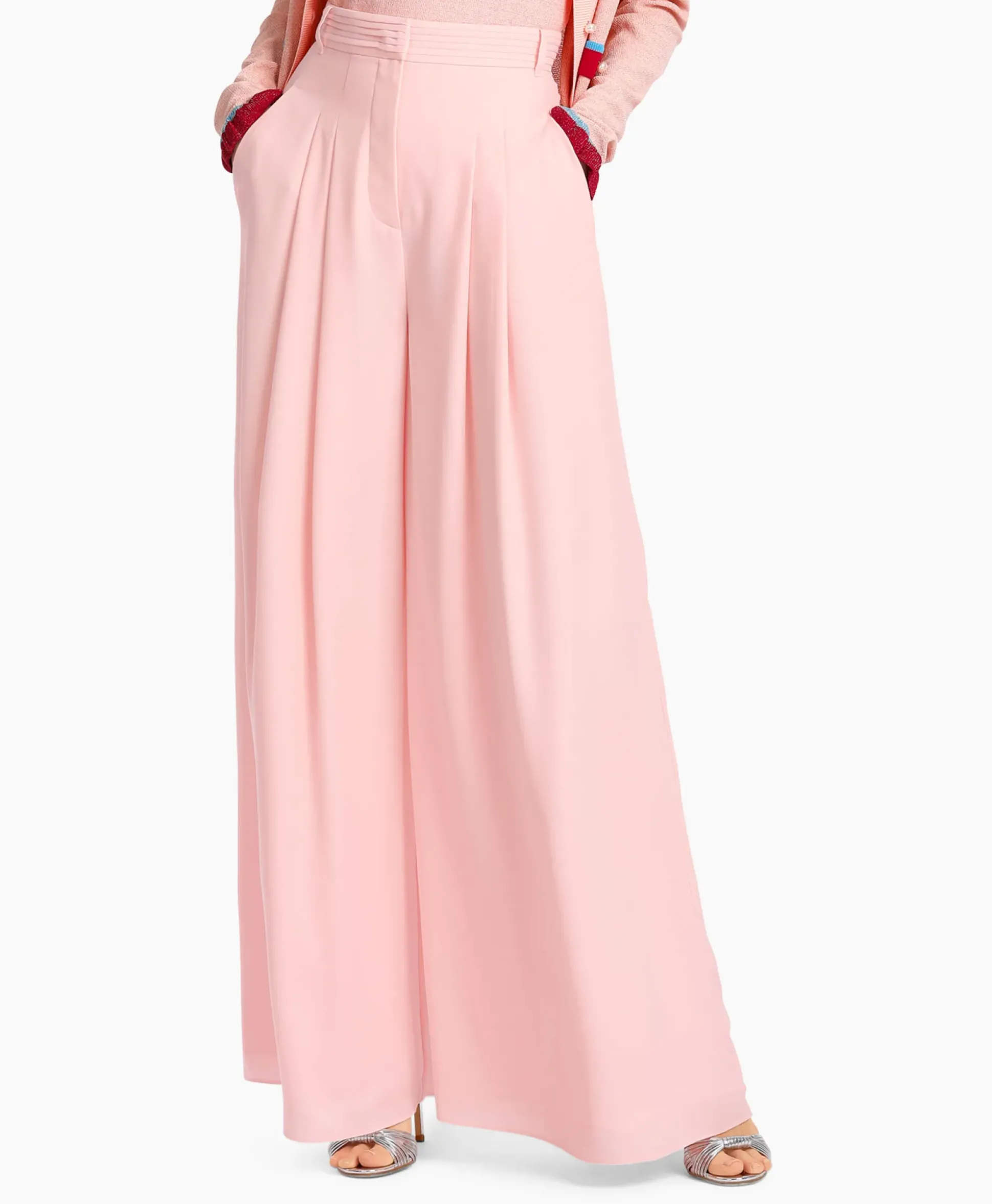 Marccain Collectie Broek Wc 81.60 W90 Zalm
