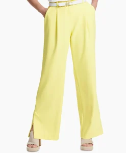 Marccain Collectie Broek Wc 81.24 W03 Midden Geel