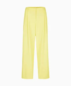 Marccain Collectie Broek Wc 81.24 W03 Midden Geel