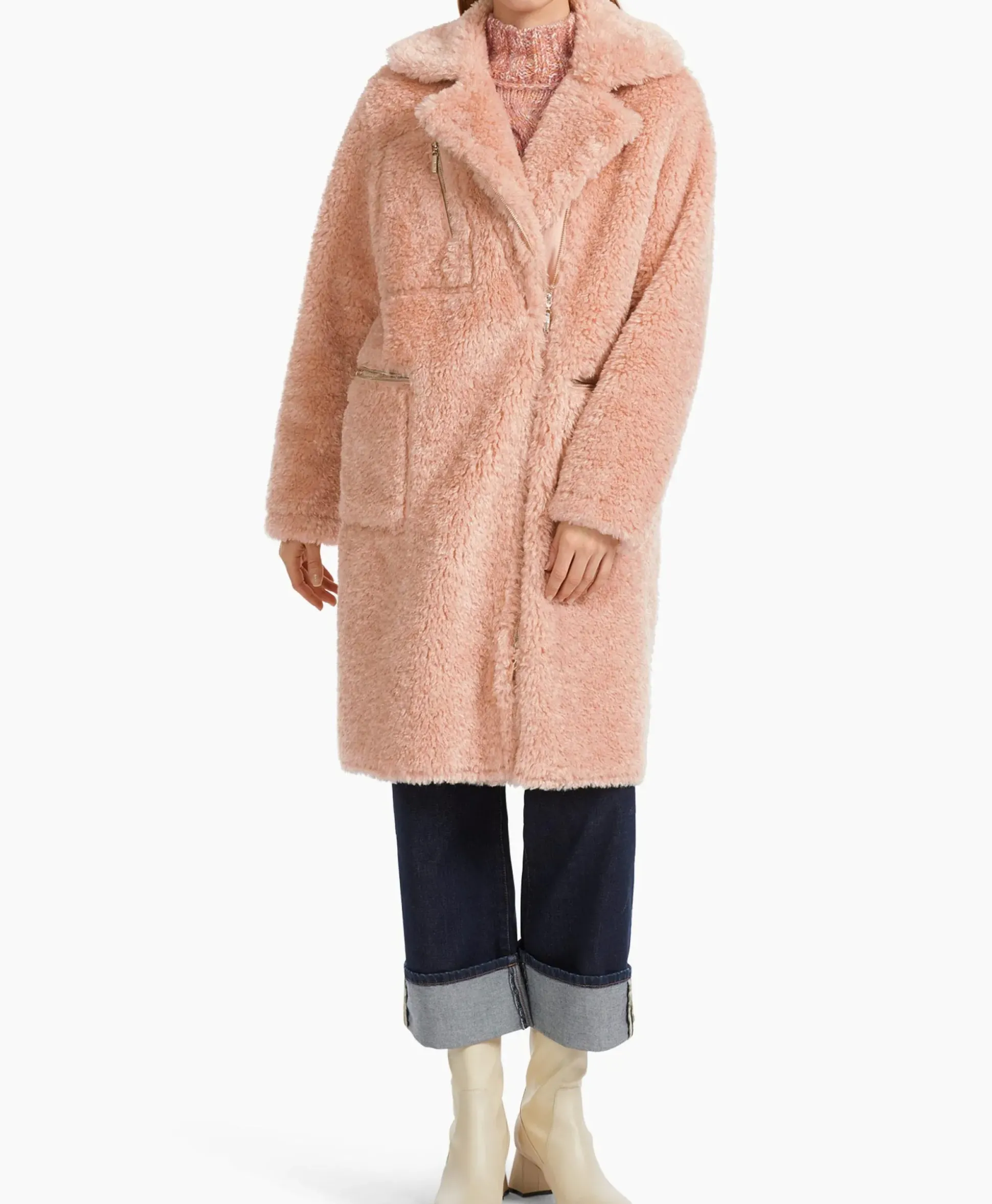 Marccain Collectie Coat Vc 11.09 W55 Pink