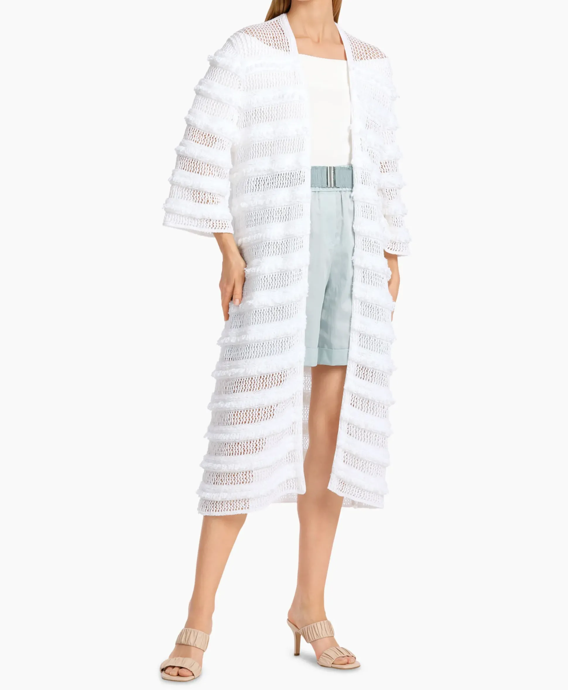 Marccain Collectie Coat Wc 11.05 M41 Wit