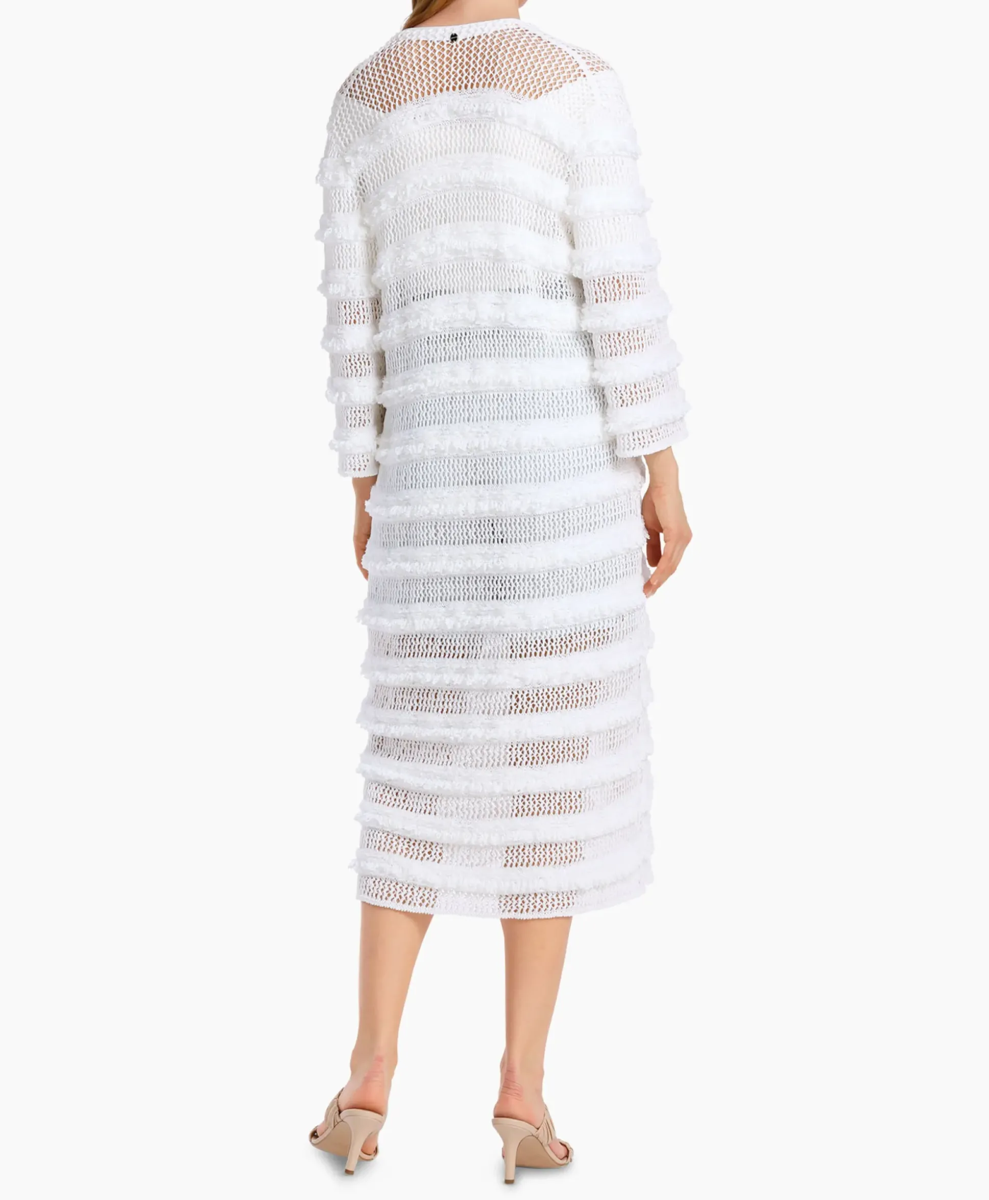 Marccain Collectie Coat Wc 11.05 M41 Wit