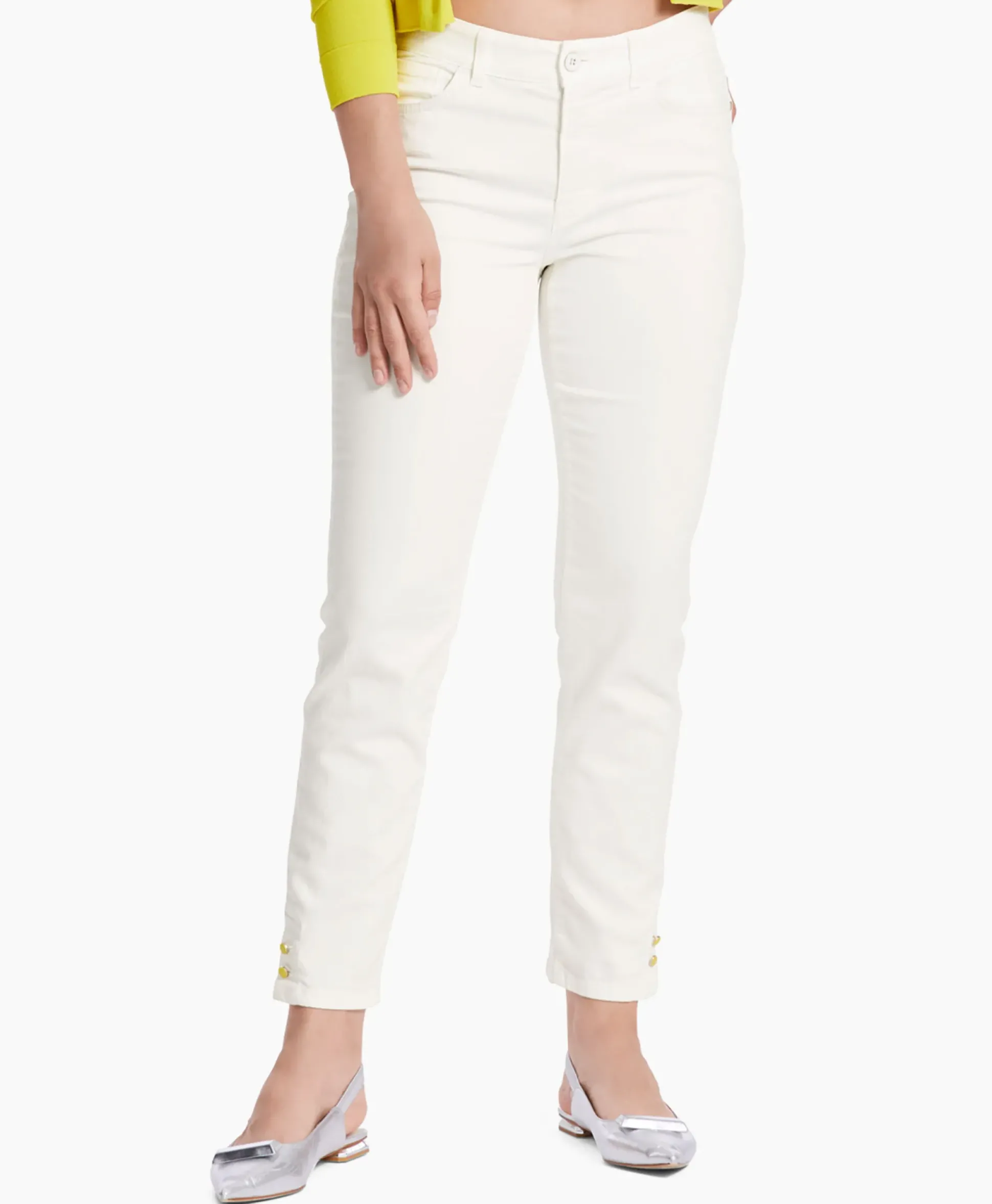 Marccain Collectie Jeans Wc 82.13 D69 Off White