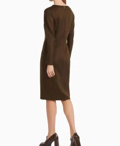 Marccain Collectie Jurk Vc 21.27 J22 Bruin