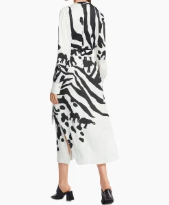 Marccain Collectie Jurk Wc 21.05 W14 Print + 2 Kleurig