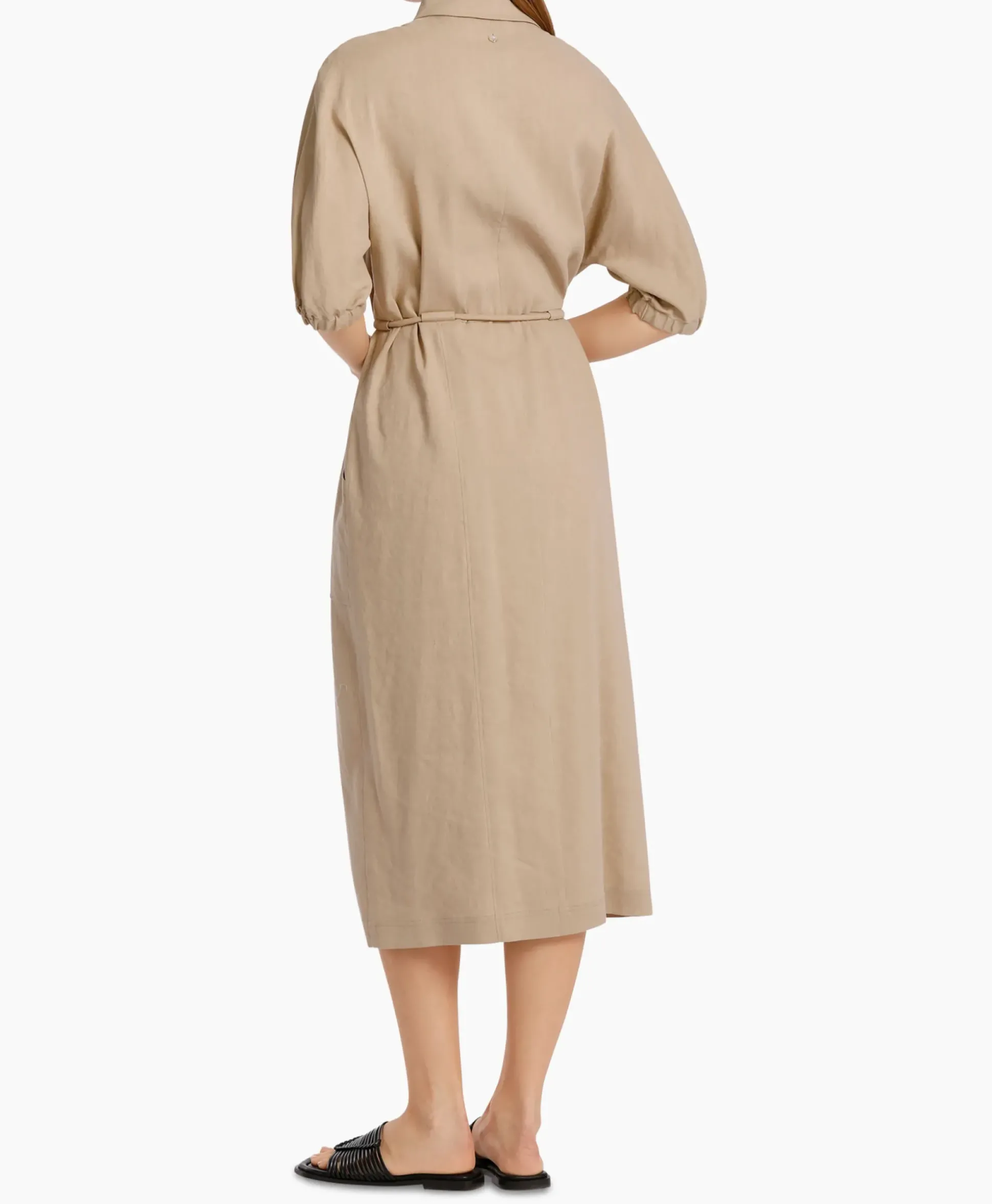 Marccain Collectie Jurk Wc 21.48 W47 Beige