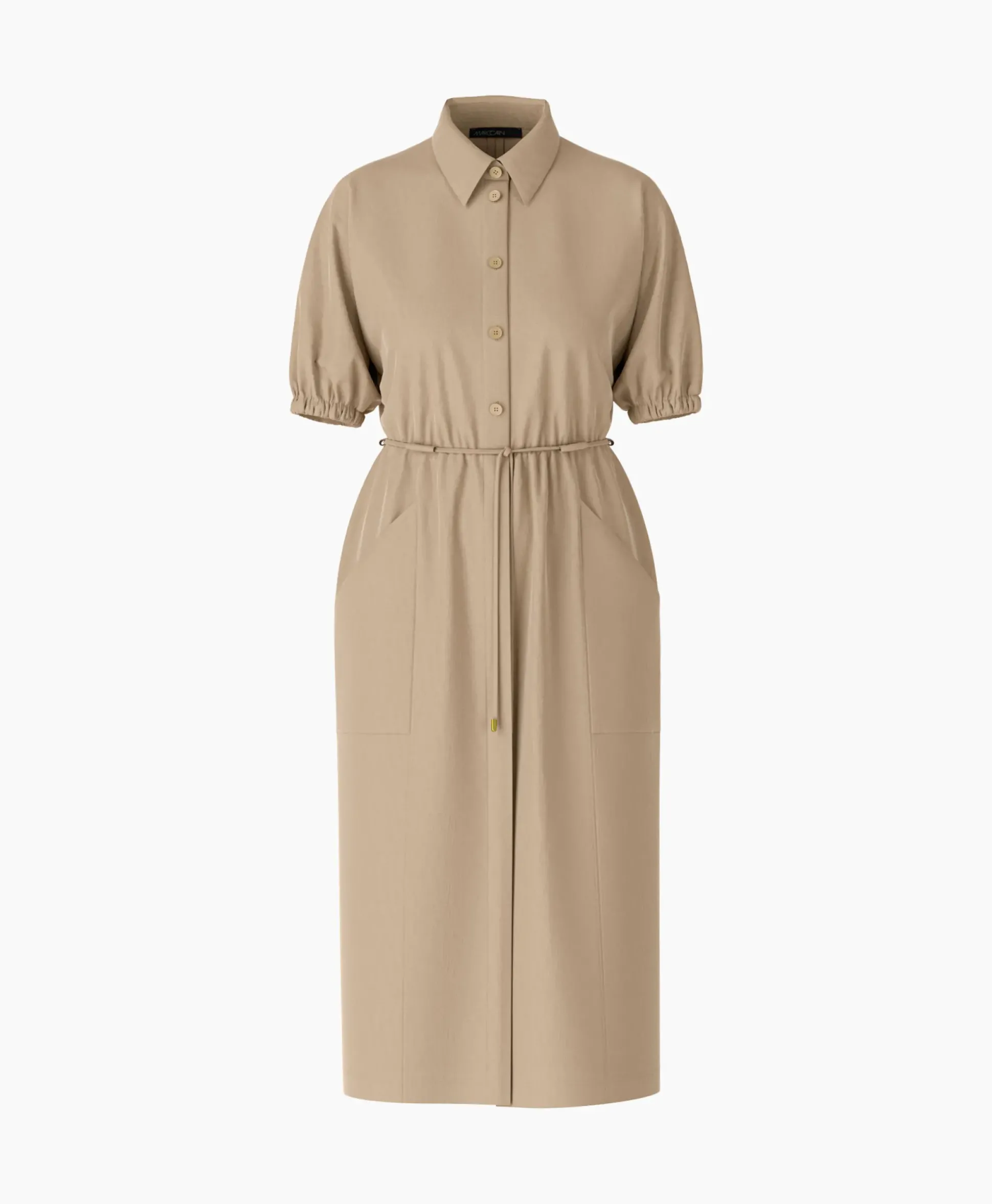 Marccain Collectie Jurk Wc 21.48 W47 Beige