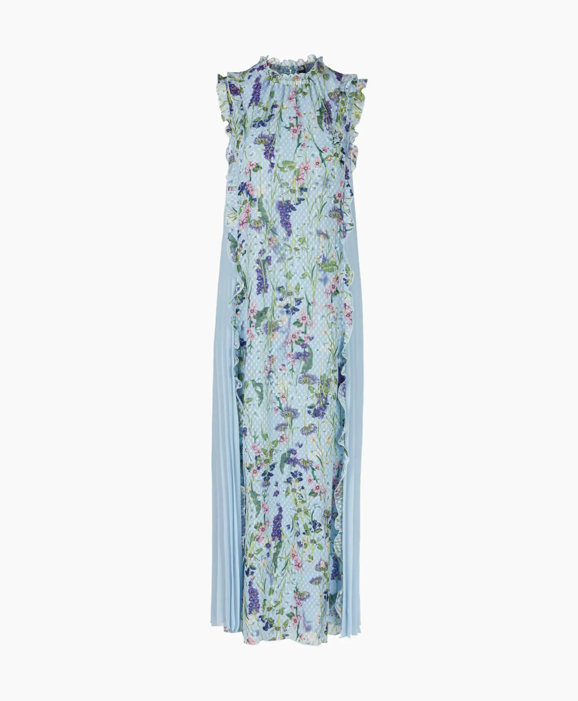 Marccain Collectie Jurk Wc 21.24 W25 Licht Blauw