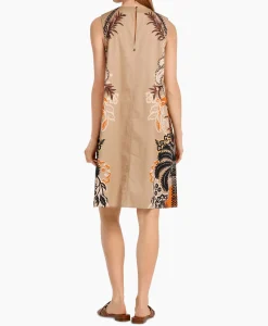 Marccain Collectie Jurk Wc 21.60 W67 Beige