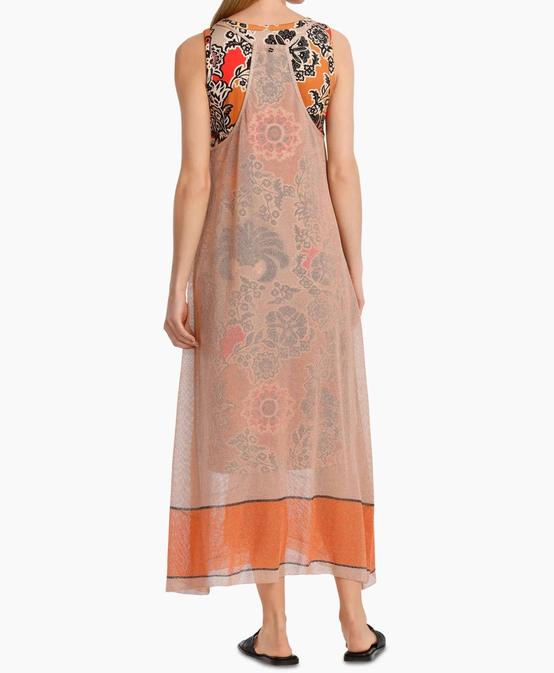 Marccain Collectie Jurk Wc 21.38 M49 Beige