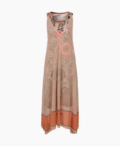 Marccain Collectie Jurk Wc 21.38 M49 Beige