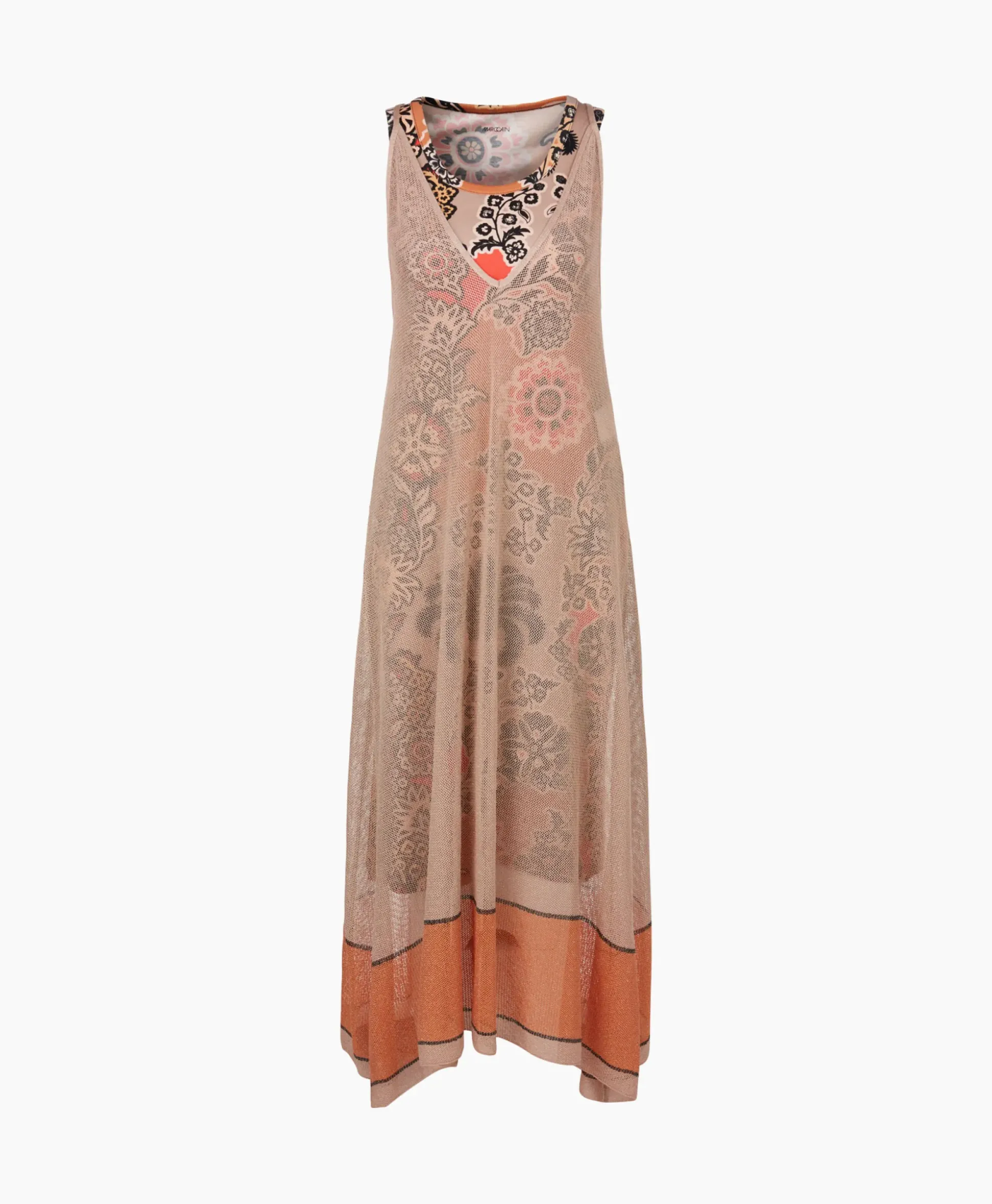 Marccain Collectie Jurk Wc 21.38 M49 Beige