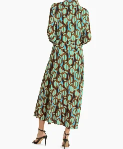 Marccain Collectie Jurk Wc 21.43 W04 Groen