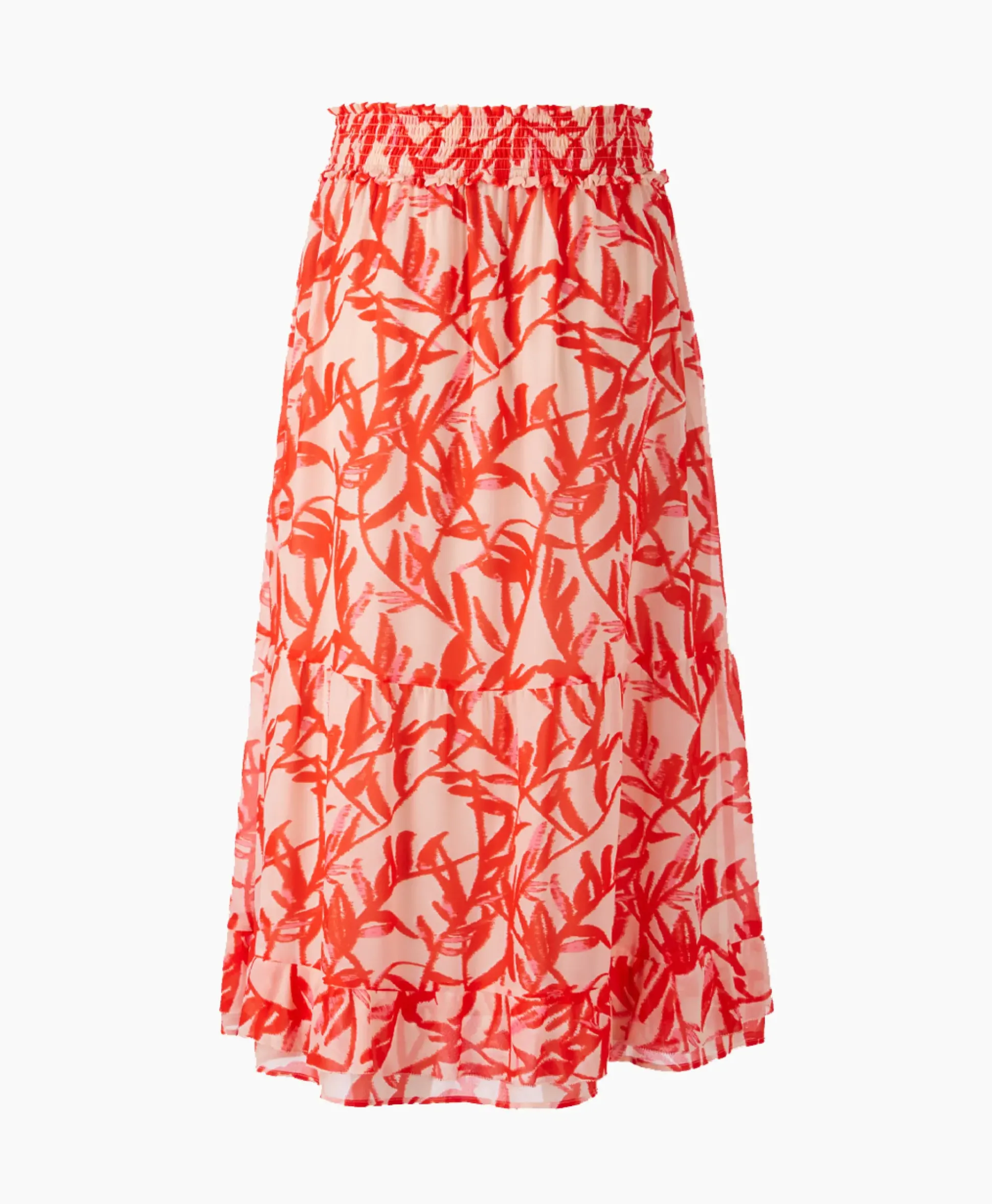 Marccain Collectie Maxi Rok Uc 71.10 W43 Ecru