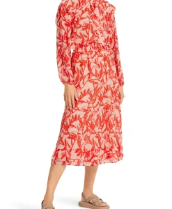 Marccain Collectie Maxi Rok Uc 71.10 W43 Ecru